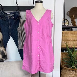 GAP Pink Mini Dress w/ pockets size M